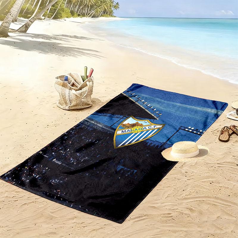 Málaga C.F Beach Towel, Large Soft Quick Dry Towel for Beach Camping Swimming