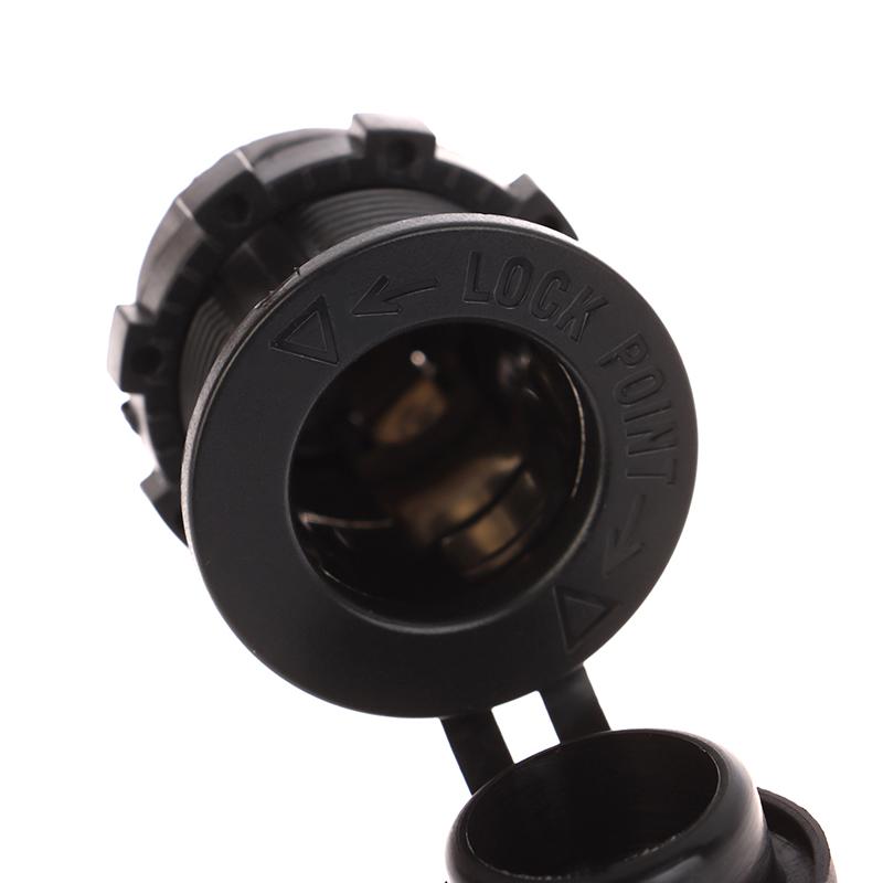 Автомобиль Лодка Мотоцикл Грузовик Прикуриватель Розетка Сетевая Вилка Розетка 12 В-24 В Водонепроницаемый Прикуриватель