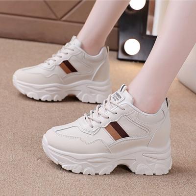 Модные вулканизированные спортивные туфли для женщин осень-зима 2024 года, новые, с толстой подошвой, повседневные, Zapatillas De Deporte