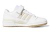 adidas Детские низкие скейтбордистские кроссовки Originals FORUM Low J на ​​липучке, цвет экрю, GZ3875