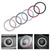1PC Six Color Rhinestone Car Ignition Key Ring Stickers Rhinestone Key Circle Car Styling Decorative Auto Decoration Accessories