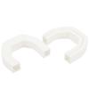 Professional 2Pcs Trailer Tow Hooks Covers Tow Hook Sleeve Silicone Receiver Covers for Dodge RAM 1500 2019-2024 Part Accessory
