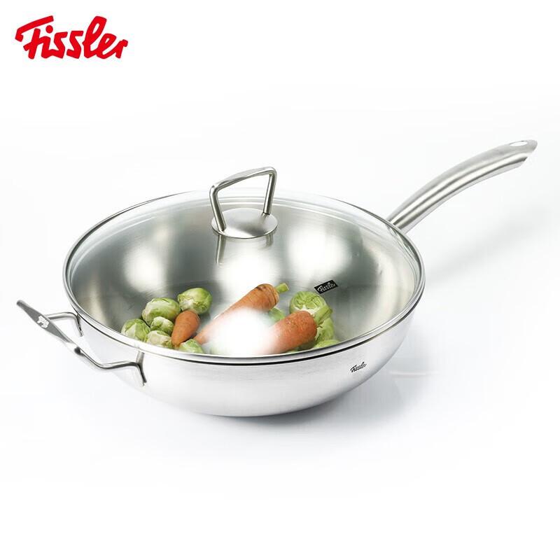 Fissler Rex 30cm Stainless Steel Wok