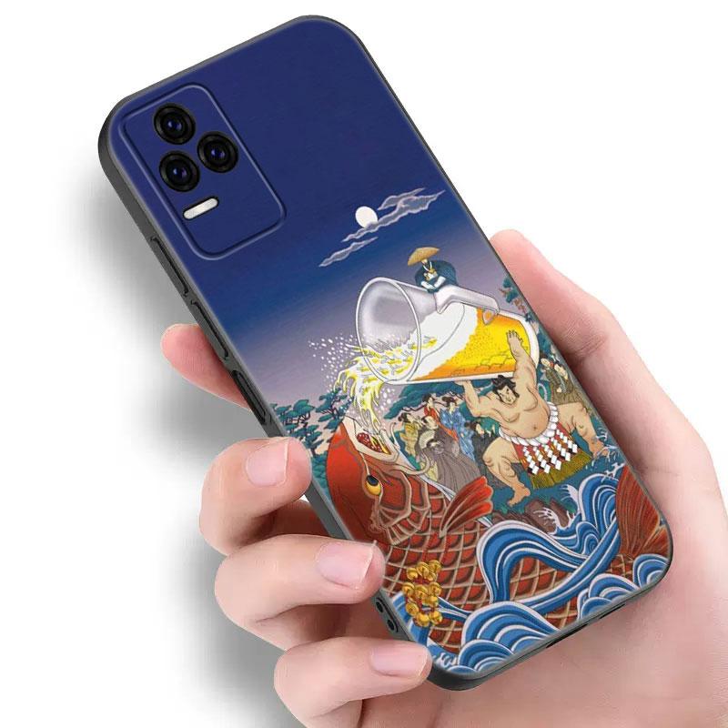 Чехол для телефона в стиле аниме в японском стиле для Xiaomi Redmi Note 5 6 9T K20 K40 K50 Pro 7A 8A 9A 9C 9i 10A 10C A1 S2 Мягкая черная TPU-накладка