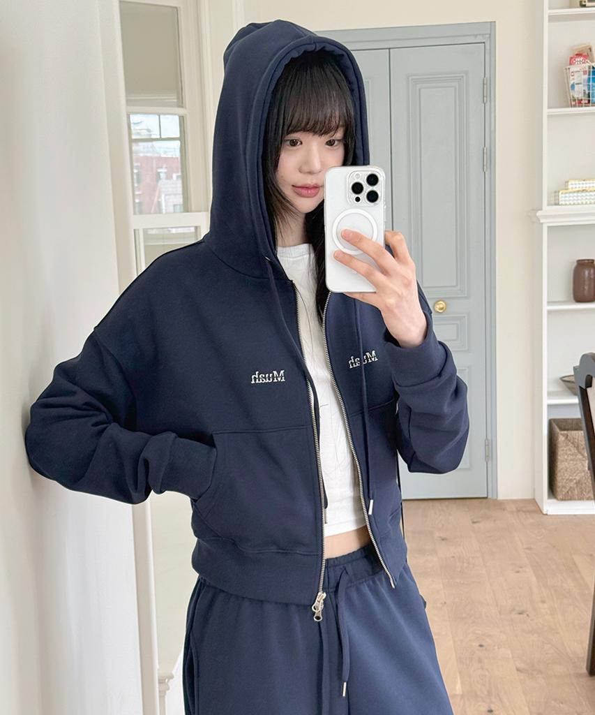 Muahmuah [Набор] Худи на молнии regular fit и брюки [9 цветов] (Тип B)