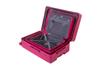 Set of 3 FUSCHIA SHAULA Suitcases