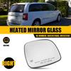 Для 2008-16 Chrysler Town & Country Зеркало заднего вида Стекло с подогревом Пассажирская сторона