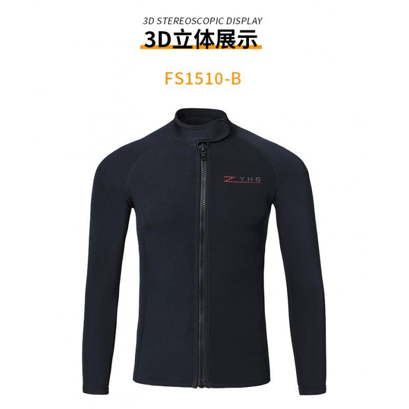 Diving Wetsuit 1.5mm Split Long Sleeve Men Surfing Swimming All
