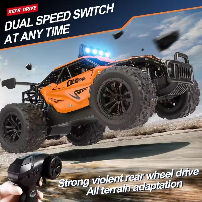 Радиоуправляемая машинка RC Drift Racing 1:16 полнофункциональных внедорожных машинок из сплава с радиоуправлением 2.4G, высокоскоростные грузовики со светодиодной подсветкой, подарок, игрушка