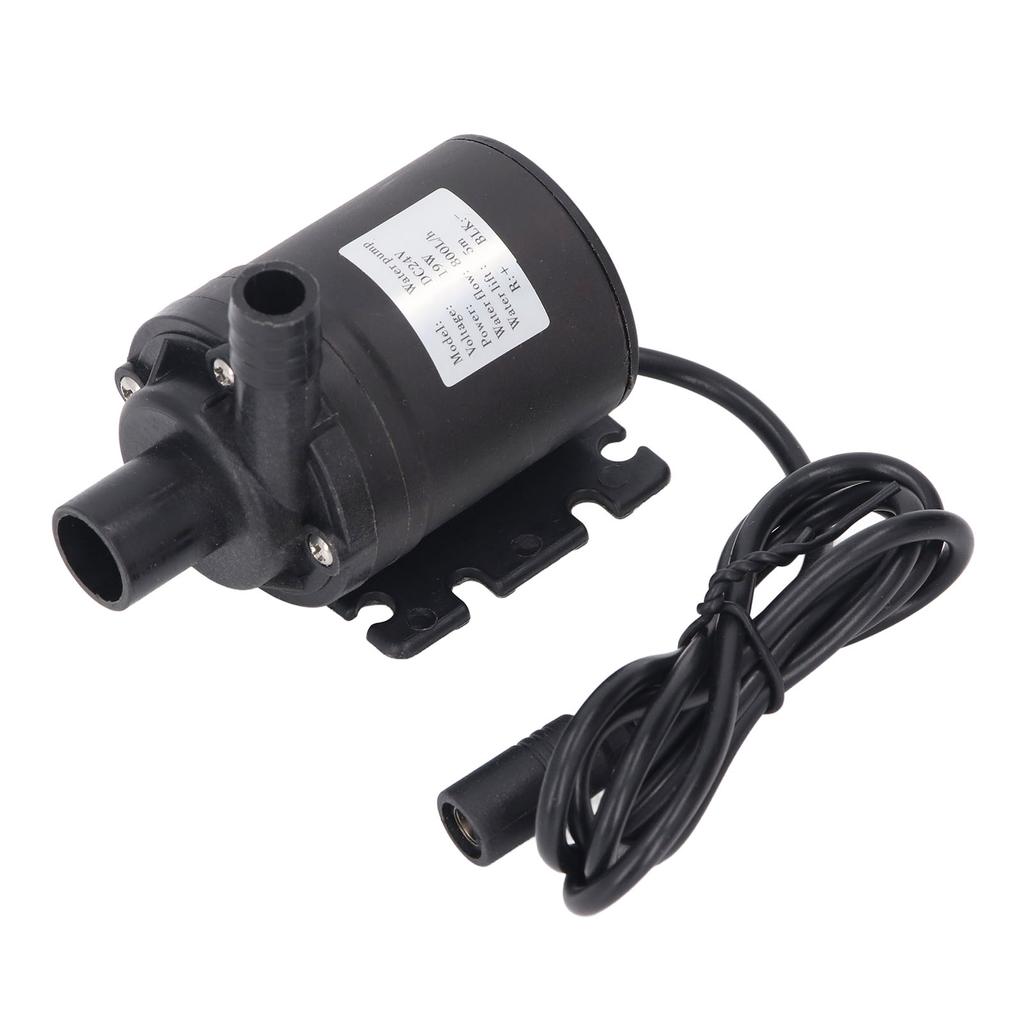 Submersible Pump 200GPH 800L/H Silent Water Pump for Fountain Pond Aquarium 5 Meter Lift DC24V