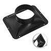 Long Duct Fan Hose Adapter Wall Flange Vent Connector Kitchen Hood Ventilation Adapter Home Ventilation Duct Flange Connector