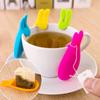 2 PCS Cup Decoration Tea Bag Clips Multifunctional Tea Bag Hanger Cute Rabbit Tea Bag Holder  Mug
