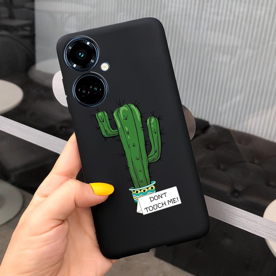 For TECNO Camon 19 Neo Case Cartoon Boy Child Fashion Phone Case Back Cover For Tecno Camon 19 Pro Camon19 Matte Soft Bumper Bag