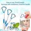 Clean Oral Hygiene Tools Hygiene Care Tongue Brush Tongue Scraper Mouth Brush Oral Cleaning Brushes