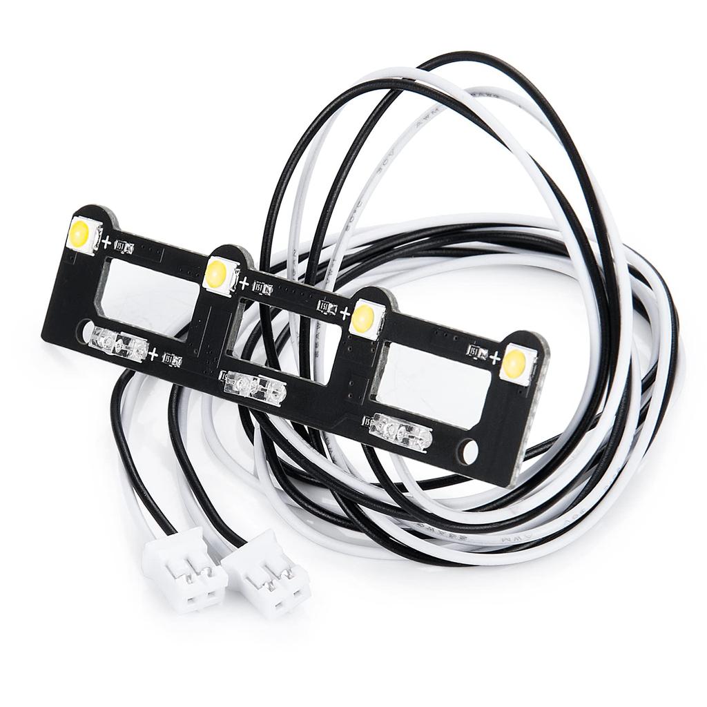 TRZX RC LED Spotlight Headlight for 114 Scale RC Tamiya Scania 770S 6x4 56368, 8x4 56371 Tractor Truck