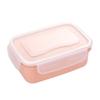 Food Storage Containers Bento Box Mini Refrigerator Organizer with Lid Rectangular Airtight Food