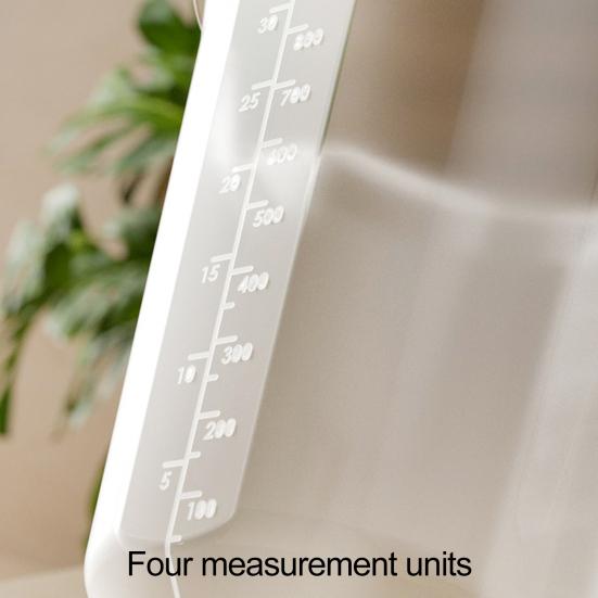 1000 мл пластиковый мерный стакан, 4 единицы измерения, штабелируемый, с противоскользящим дном, прозрачный мерный кувшин, необходимые кухонные инструменты