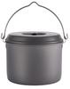 camping moon Aluminum Hanging Pot Large Aluminum Pot Aluminum Pot Cooking Imoni Camping MC255 (CAMPING MOON) 5.5L