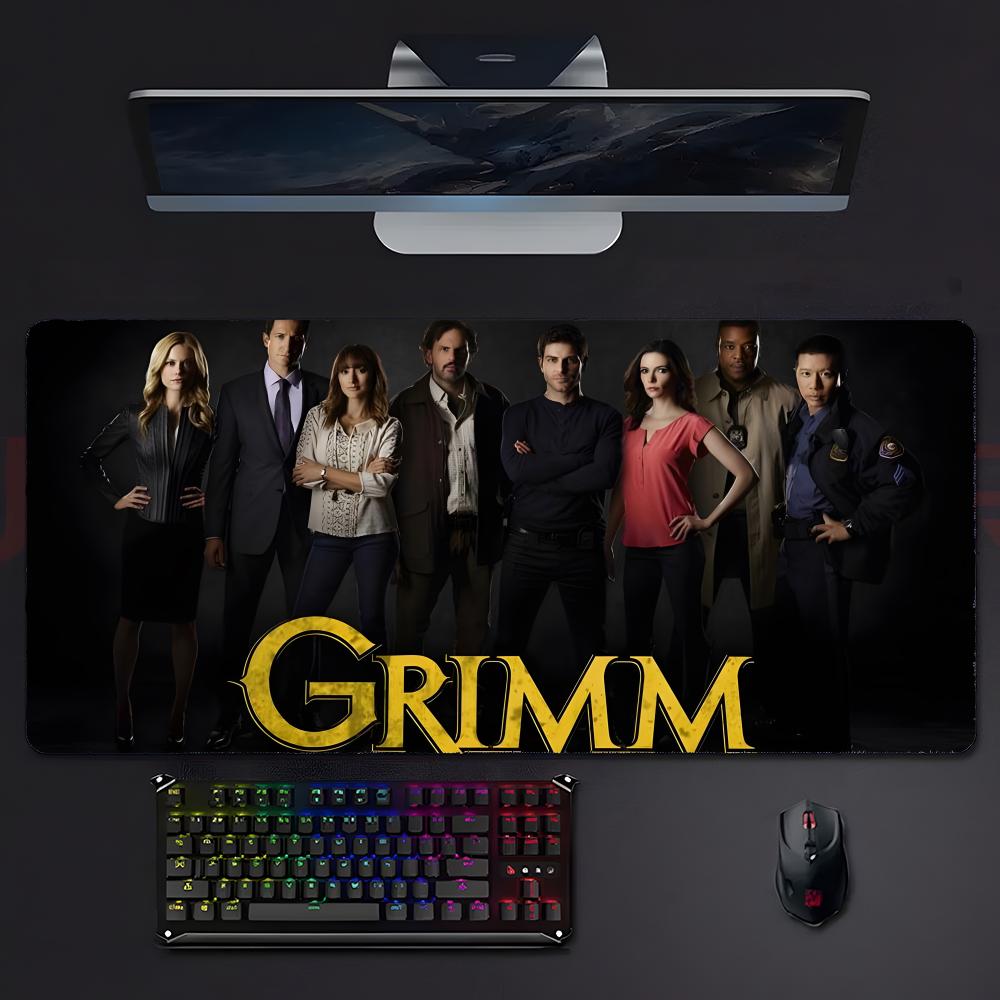 Игровой коврик для мыши Dark TThe Grimm Variations, большой, с замшевым краем, утолщенный, для стола ПК