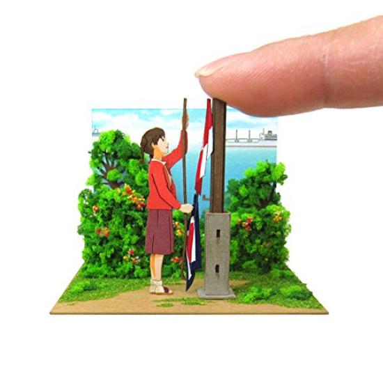 Sankei Studio Ghibli Mini из серии Poppy Hill Sea Daily Routine Paper Craft Non-Scale MP07-77