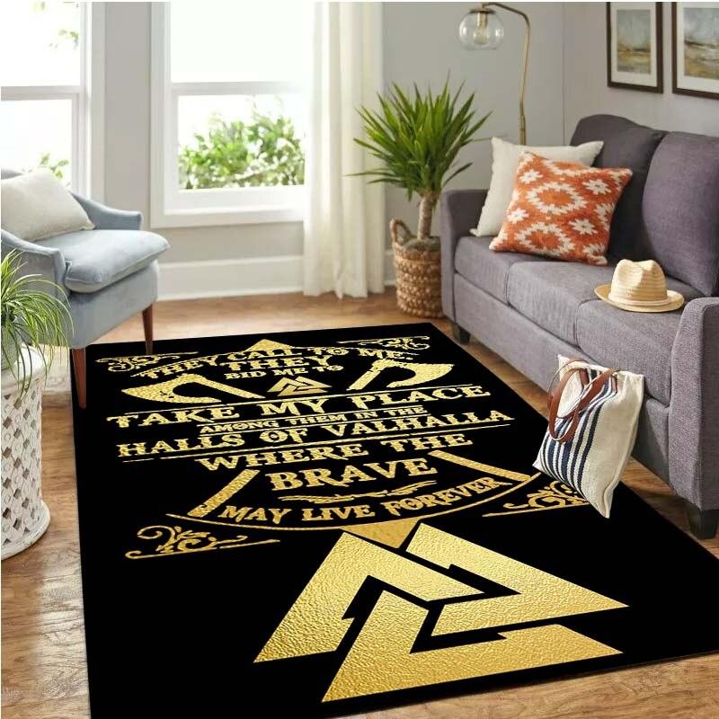 Ретро ковер викингов, противоскользящий напольный коврик, коврик для двери, детский игровой коврик, татами, коврик для йоги, ковер для детей, кухонные коврики