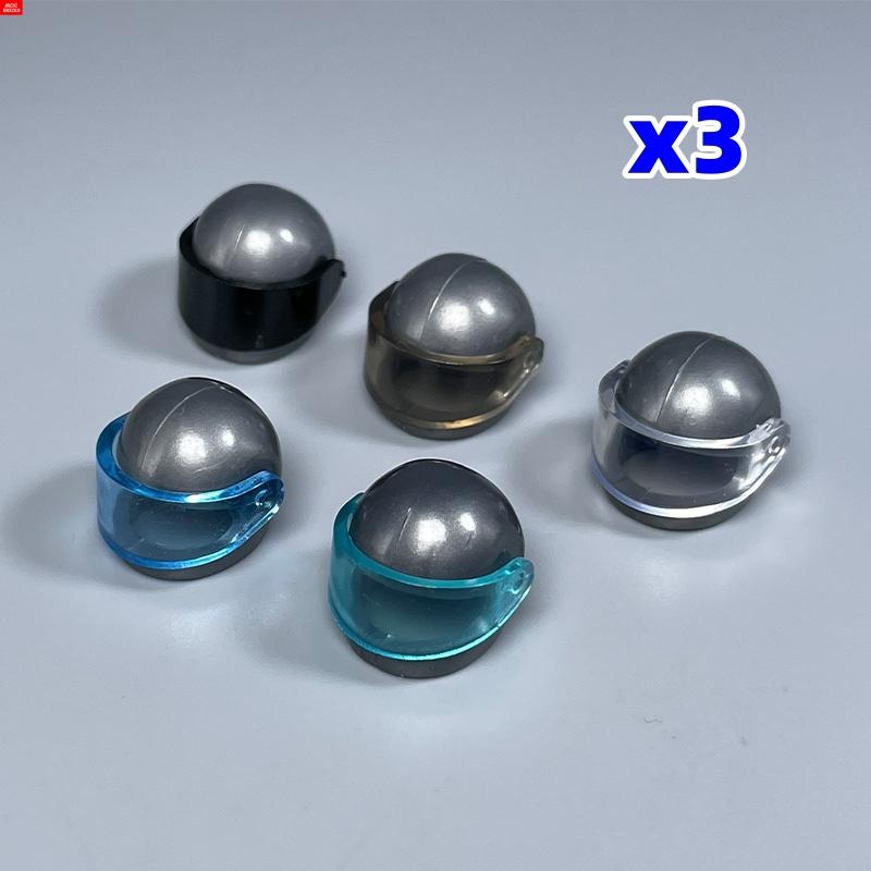 Нетоксичные кубики Moc 30006 30124 88415 2446 2447 Шлем для мотоцикла Козырек Фигурка Действия Аксессуар Строительные блоки Игрушка Подарок для детей