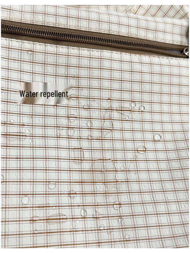 Клетчатый легкий рюкзак для студентов колледжа и старшеклассников - Большая вместимость для путешествий на открытом воздухе