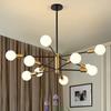 Modern Ceiling Chandelier LED E27/E26 4/6/8/10/12 Head Hanging Lamp Living Room Dining Bedroom Interior Decora Lighting Fixtures
