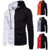 Men's Autumn/Winter Patchwork Casual Jacket Collar Casual Jacket
