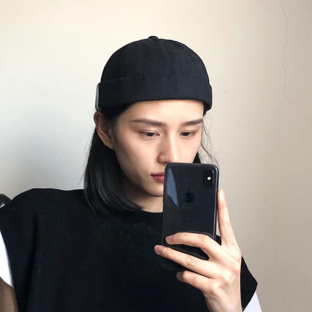 Weuiean Ролл Часы Ретро Мужская Кепка, Хлопок, Без козырька, Кепка, Стиль, Круглая, Регулируемая, Унисекс, SG-76 (бежевый)