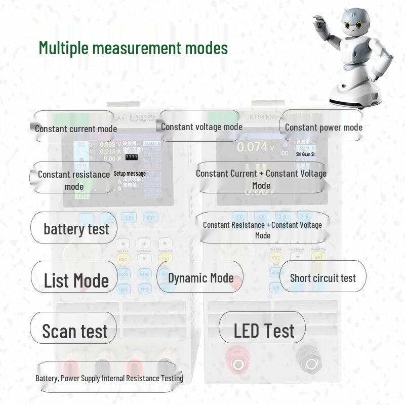 East Tester Programmable DC Electronic Load & Battery Capacity Tester (CN version)