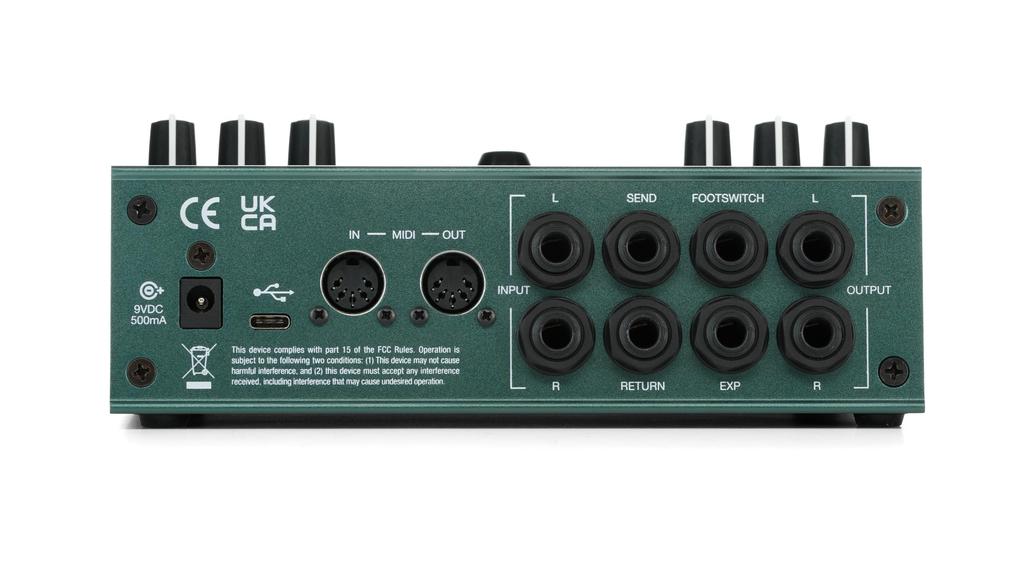 Effector Reverb OCEANS ABYSS Advanced Reverb Laboratory Elehamo ELECTRO-HARMONIX Electro-Harmonix