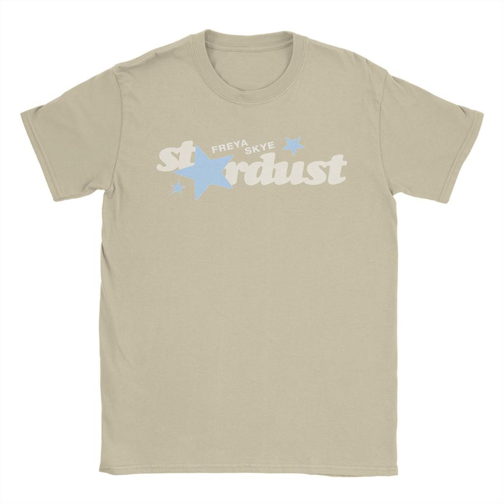 Mens Freya Skye Stardust T Shirts Pure Cotton Clothes Cool Short Sleeve Round Collar Tees Plus Size TShirt