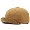 UVERONE Umpire Deep Short Simple 60см Мужская кепка, Козырек, Дизайн, (бежевый (1))