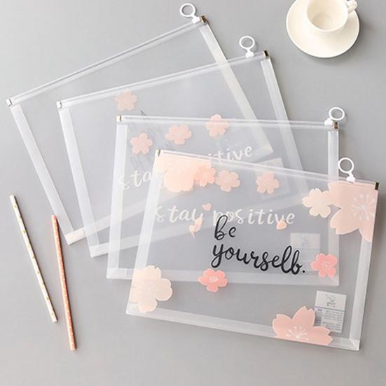 Полезная организация печати, экологически чистые водонепроницаемые сумки на молнии для документов, школьные принадлежности, сумки для хранения файлов