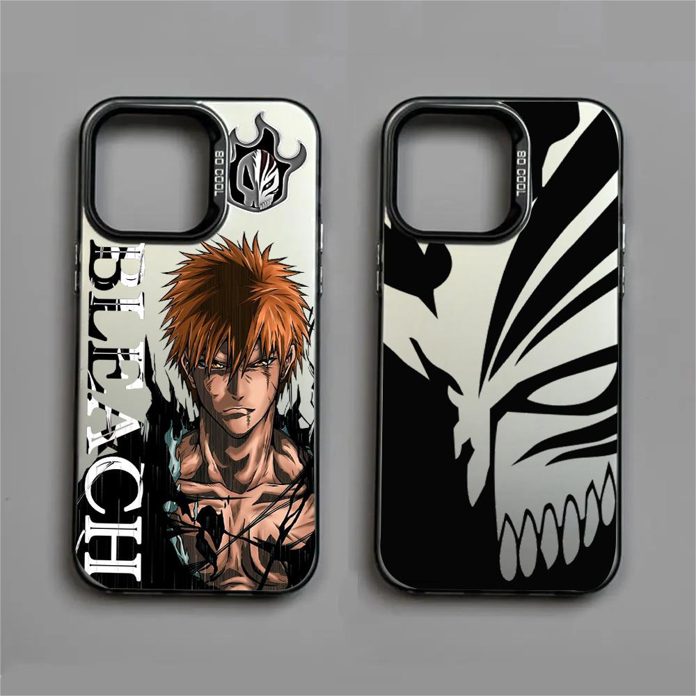 Чехол для телефона BLEACH Anime для iPhone 16e 16 15 14 13 12 11 mini Pro Max X XR XSMAX 8 7 Plus, противоударный, матовый задний чехол