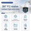 HIKVISION 4MP Dual-Spectrum Thermal Fire Monitoring PTZ Camera CN plug (adapter included)