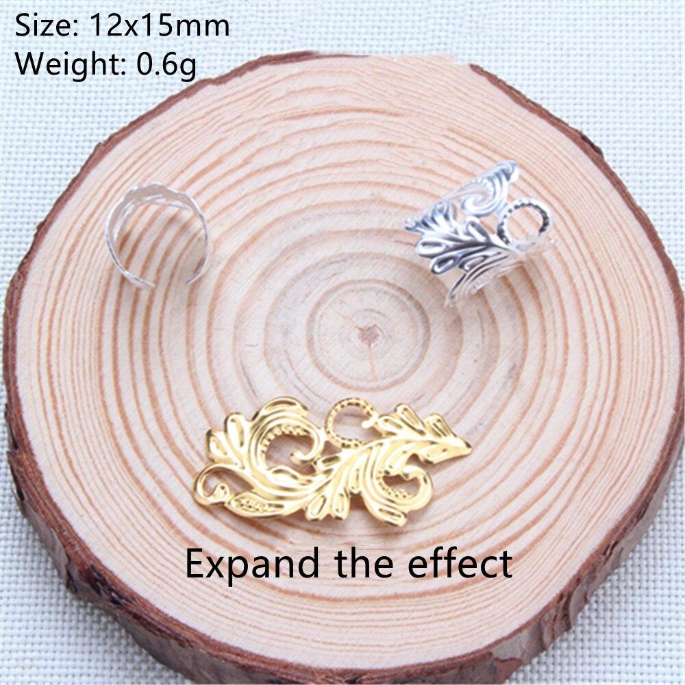 10/20 шт., золотые, серебряные кольца для кос, сделай сам, дреды, кулон, заколки для кос, африканские кольца для волос, бусины, аксессуары для украшения волос