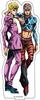 TV Anime Bizarre Adventure Golden BIG Acrylic Stand "JoJo's Wind" "Giorno & Mista"