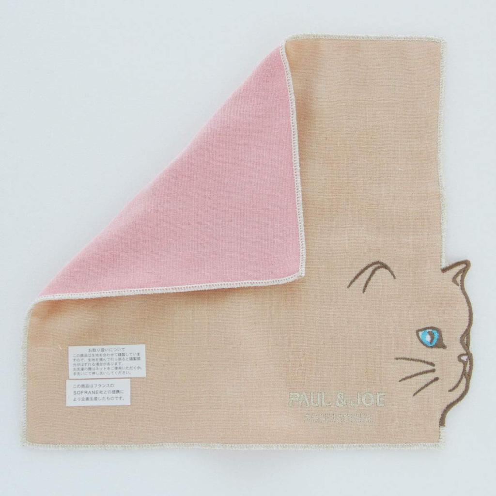Paul Joe Mini Gauze Handkerchief Cat Handkerchief 20 см Paul Joe PAUL JOE ACCESSOIRES & Womens (бежевый) [100% Хлопок] Для женщин & & 107082-0502-04