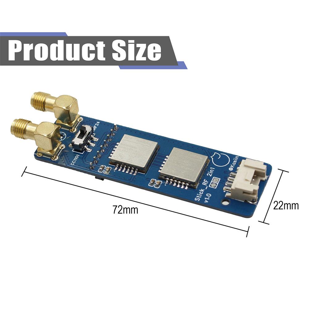 Для M5 Stack Для M5StickC PLUS2 Для ESP32 Компактный IoT-модуль CC1101 Для NR F24 Инструмент 2-в-1 Модуль С прошивкой Bruce