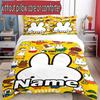 3pcs Duvet Cover Set (1*Duvet Cover + 2*Pillowcase, Without Core), Custom Name Miffy Pattern Bedding Set, Home Bedroom Decor Gift
