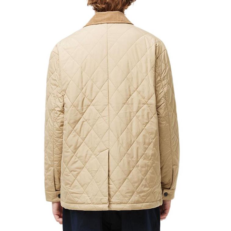 LACOSTE Puffer Jacket Men's Milk Coffee BH0689-02S