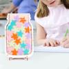 Classroom Incentive Behavior Jar Decorative Wooden Stars for Girls Gifts