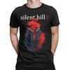 Повседневные футболки Silent Hill f Blooming Death для мужчин, с круглым вырезом, из чистого хлопка, с коротким рукавом, больших размеров