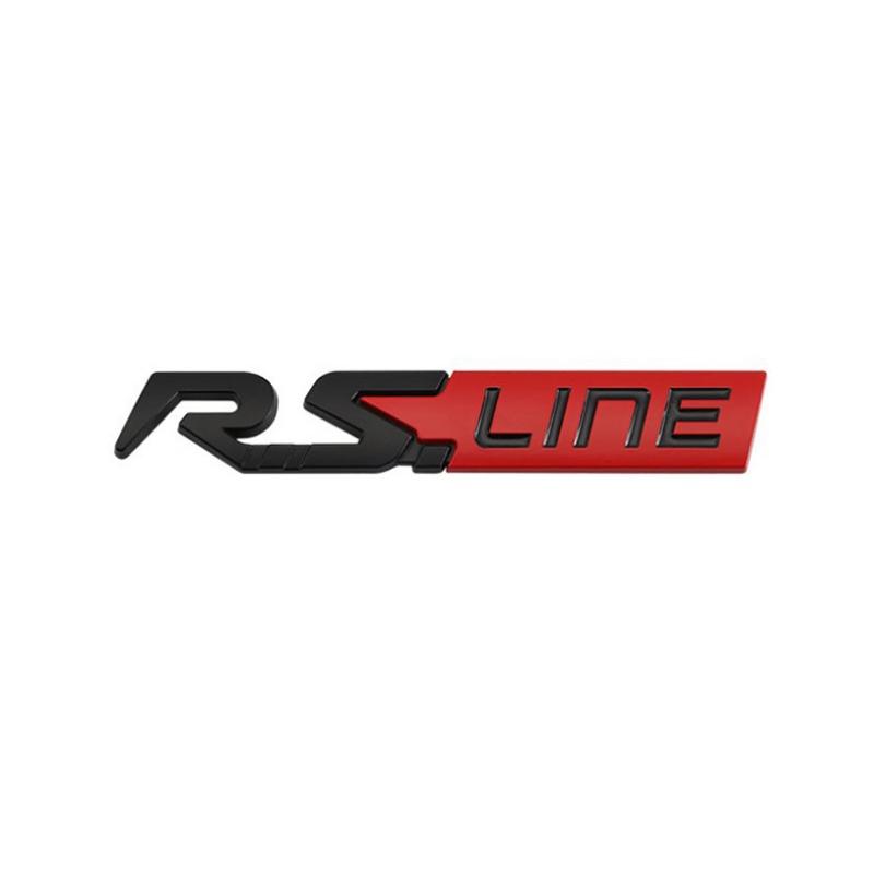 1 шт. Металлический значок GT RS Line Эмблема Наклейки Стикер для Logan Clio Megane 2 3 4 Captur Koleos Espace Twingo Duster Kadjar