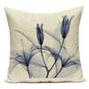 Decorative Cushion Covers Flower Floral Pillowcase Nordic Home Decor Living Room Hotel Sofa Seat Custom Throw Pillow Covers
