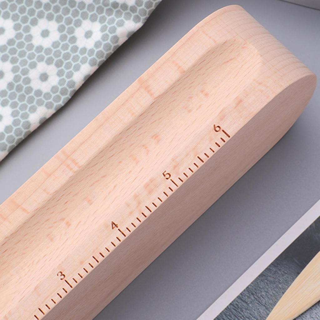 Твердый деревянный портной хлопушка шов ролик швейный инструмент для рукоделия профессиональный толкатель