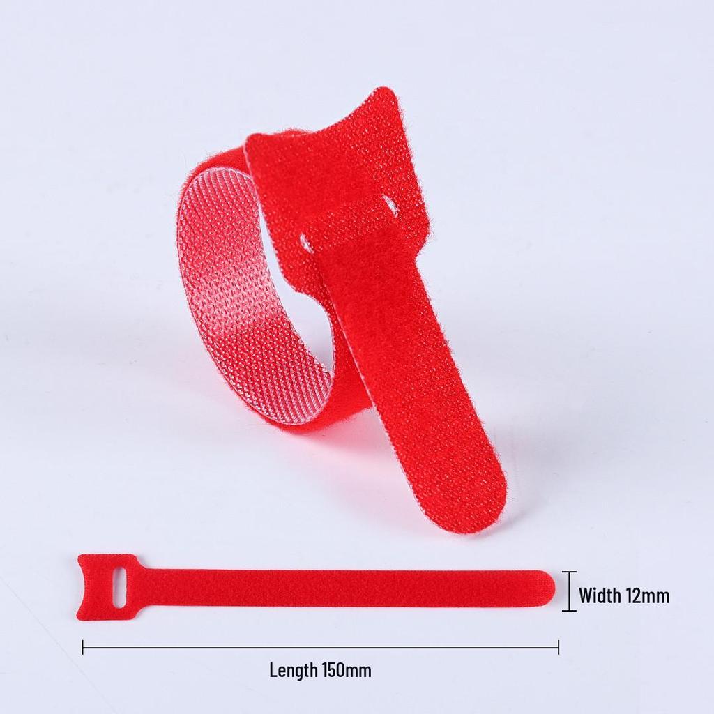 Cat Head Magic Tape Cable Ties: T-Shaped Self-Adhesive Strap for Cable Management and Storage.