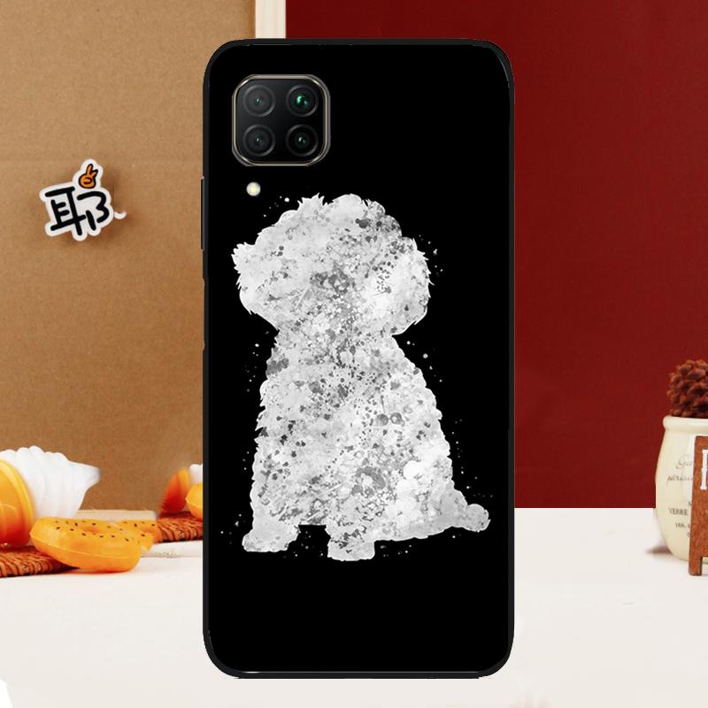 Cure Cartoon Poodle For Huawei Nova 12i 3i 7i 8i 11i 9 10 SE Y60 Y61 Y70 Y72 Y73 Y90 Y91 P20 P30 P40 Lite Case